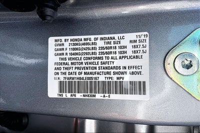2020 Honda CR-V EX-L