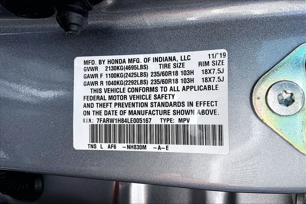 2020 Honda CR-V EX-L