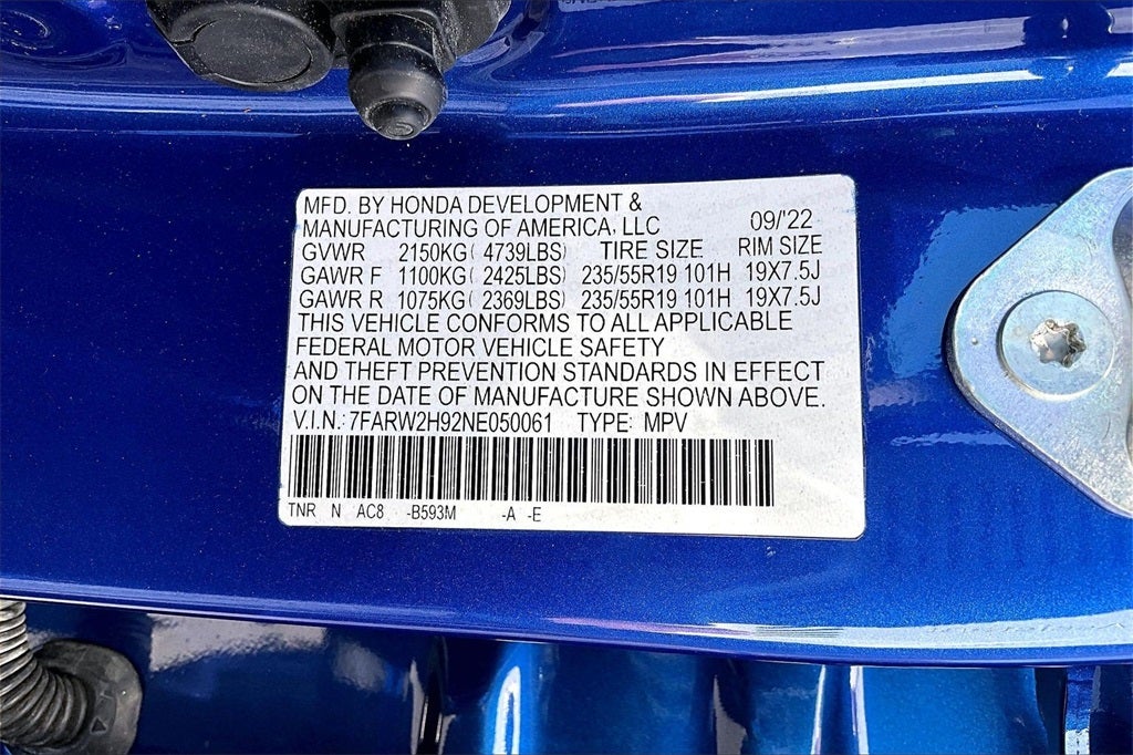 2022 Honda CR-V Touring