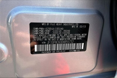 2013 Subaru Impreza 2.0i Premium