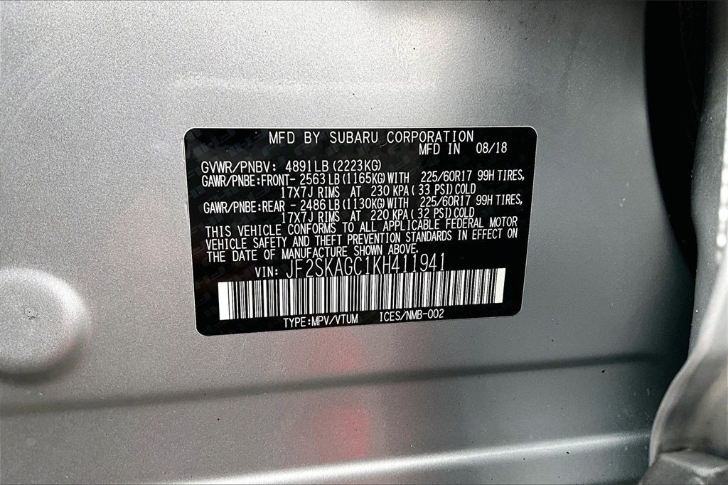 2019 Subaru Forester Premium