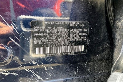 2019 Subaru Forester Sport