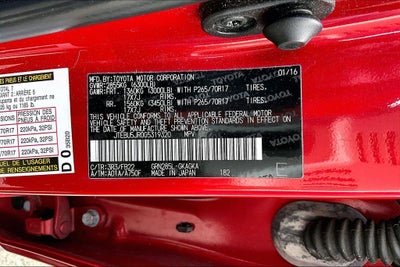 2016 Toyota 4Runner SR5