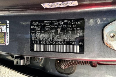 2019 Hyundai Tucson Value