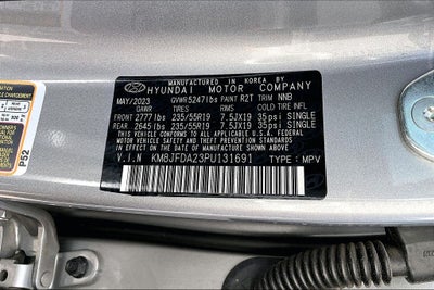 2023 Hyundai Tucson Plug-In Hybrid Limited