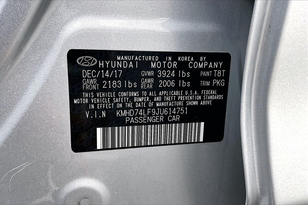 2018 Hyundai Elantra SE